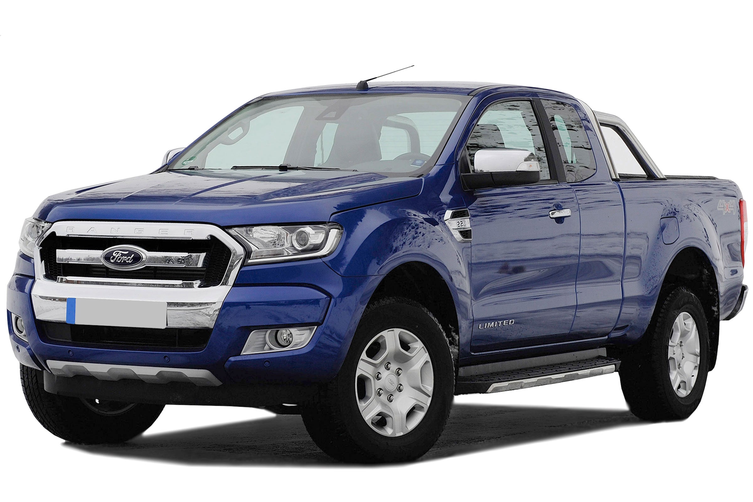 Protection de seuil de porte en acier inoxydable Ford Ranger