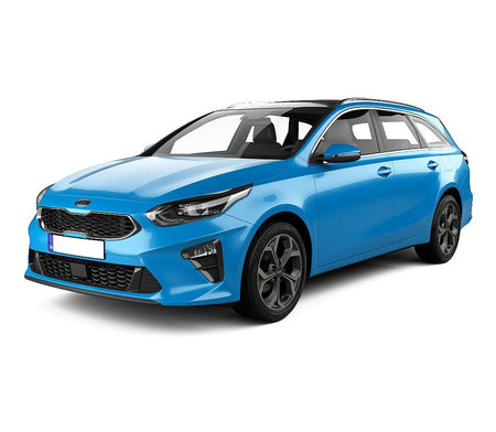 Protection de seuil de porte en acier inoxydable Kia Ceed