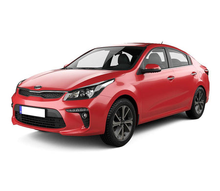 Protection de seuil de porte en acier inoxydable Kia Rio