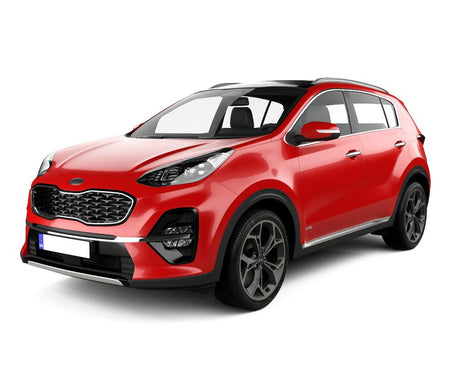 Protection de seuil de porte en acier inoxydable Kia Sportage