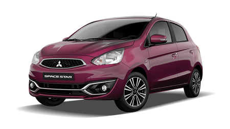 Moulures de carrosserie latérales Mitsubishi Space Star