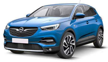 Protection de seuil de porte en acier inoxydable Opel Grandland