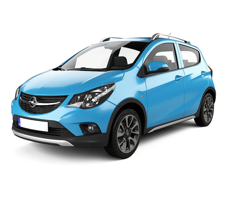 Protection de seuil de porte en acier inoxydable Opel Karl