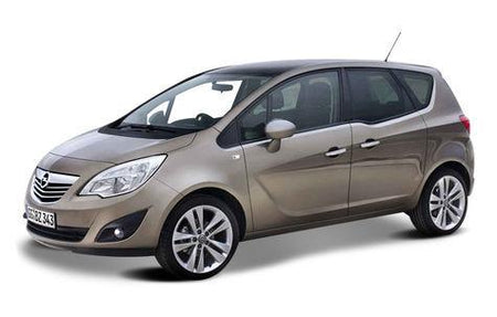 Protection de seuil de porte en acier inoxydable Opel Meriva