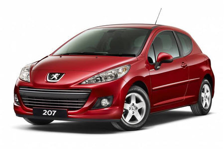 Protection de seuil de porte en acier inoxydable Peugeot 207