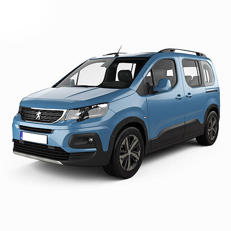 Protection de seuil de porte en acier inoxydable Peugeot Rifter