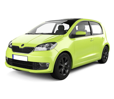 Protection de seuil de porte en acier inoxydable Skoda Citigo