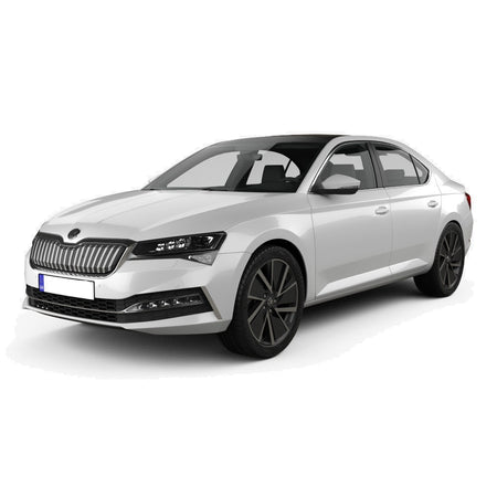 Protection en acier inoxydable pour pédale repos-pied Skoda Superb
