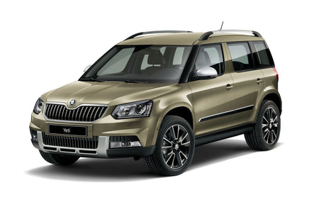 Protection de seuil de porte en acier inoxydable Skoda Yeti