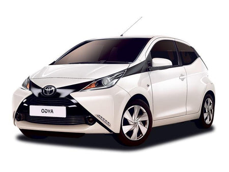 Protection de seuil de porte en acier inoxydable Toyota Aygo