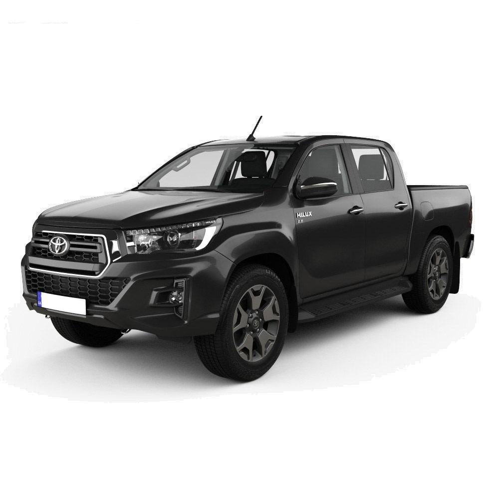 Protection de seuil de porte en acier inoxydable Toyota Hilux