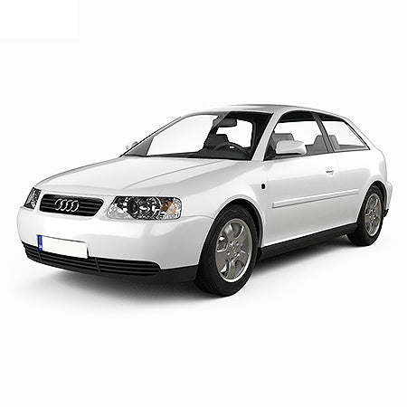 Protection en acier inoxydable pour pédale repos-pied Audi A3 8L fabrication 1997 - 04.2003, carrosserie berline