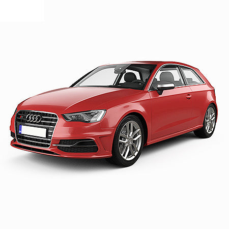 Protection de seuil de porte en acier inoxydable Audi A3 8V fabrication 08.2012 - 03.2020, carrosserie berline