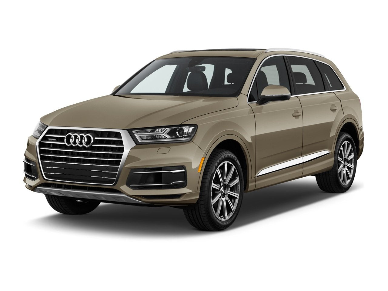 Tapis avec bords relevés Audi Q7 4M fabrication 06.2015 - présent, carrosserie suv