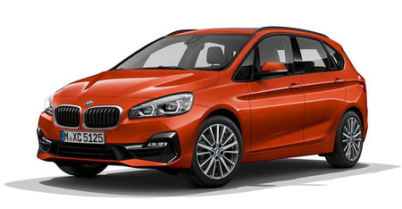 Tapis avec bords relevés BMW Série 2 F45 fabrication 09.2014 - présent, carrosserie van