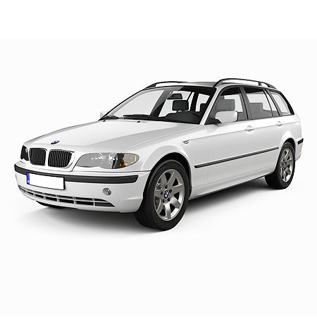 Protection en acier inoxydable pour pédale repos-pied BMW Série 3 Seria 3 E46 fabrication 1998 - 08.2005, carrosserie break