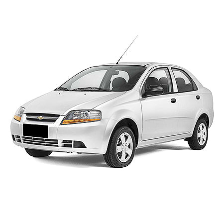 Protection de seuil de porte en acier inoxydable Chevrolet Aveo T200 fabrication 2002 - 2005, carrosserie sedán