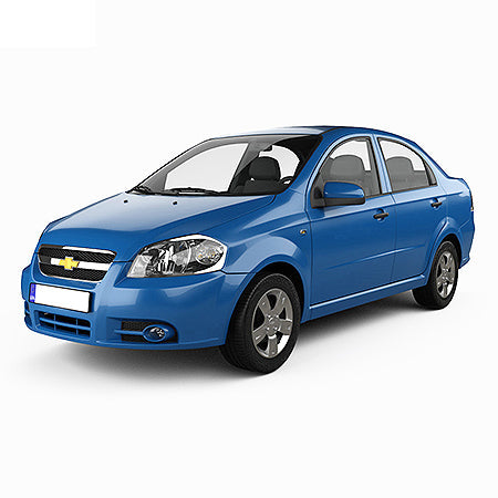 Protection seuil de coffre Chevrolet Aveo T250 fabrication 2006 - 2011, carrosserie sedĂĄn