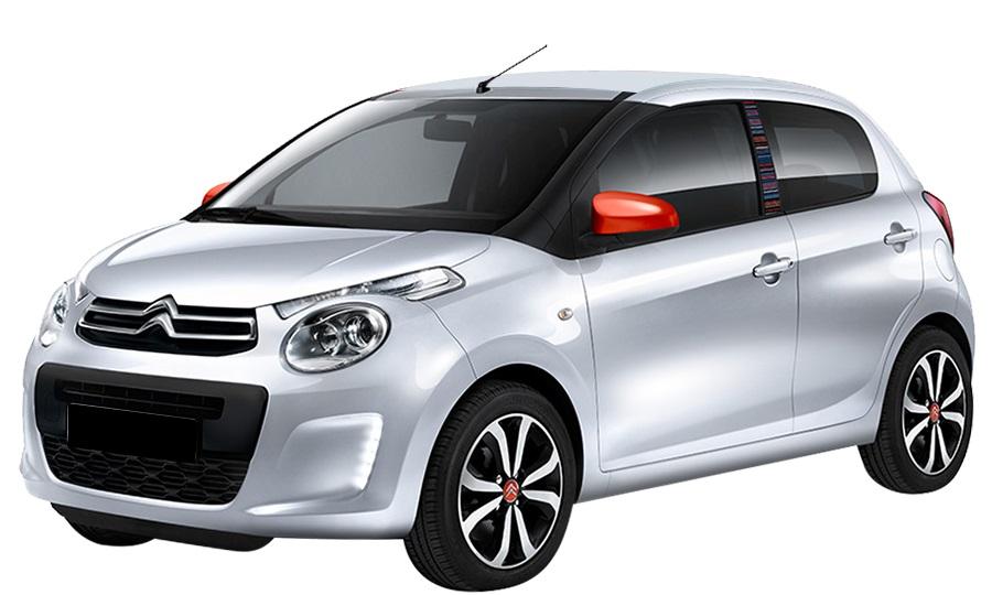 Protection en acier inoxydable pour pédale repos-pied Citroen C1 II fabrication 07.2014 - 11.2021, carrosserie berline