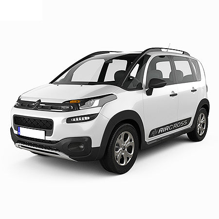 Protection de seuil de porte en acier inoxydable Citroen C3 Aircross fabrication 11.2017 - présent, carrosserie suv