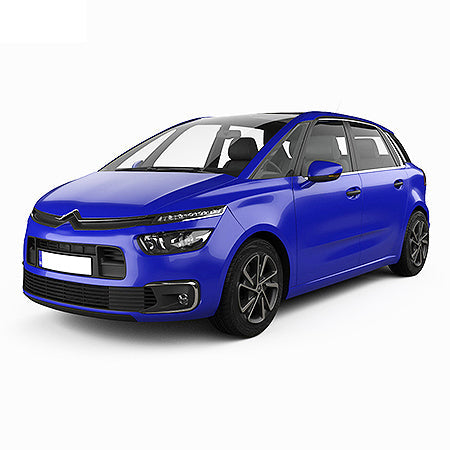Protection de seuil de porte en acier inoxydable Citroen C4 Picasso II fabrication 07.2013 - 11.2020, carrosserie van