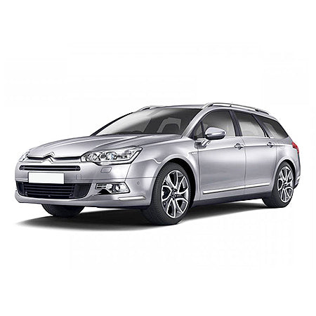 Protection de seuil de porte en acier inoxydable Citroen C5 II fabrication 2008 - 05.2017, carrosserie break