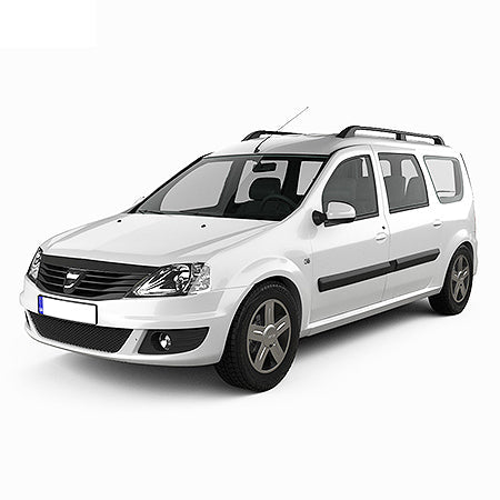 Tapis avec bords relevés Dacia Logan II MCV fabrication 09.2013 - 12.2020, carrosserie break