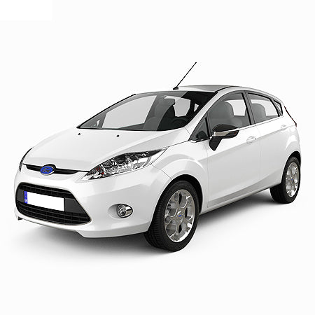 Protection de seuil de porte en acier inoxydable Ford Fiesta VI fabrication 10.2008 - 06.2017, carrosserie berline