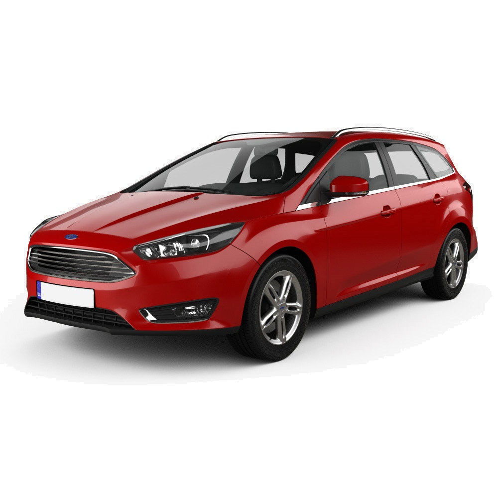Protection en acier inoxydable pour pédale repos-pied Ford Focus III fabrication 03.2011 - 08.2018, carrosserie break