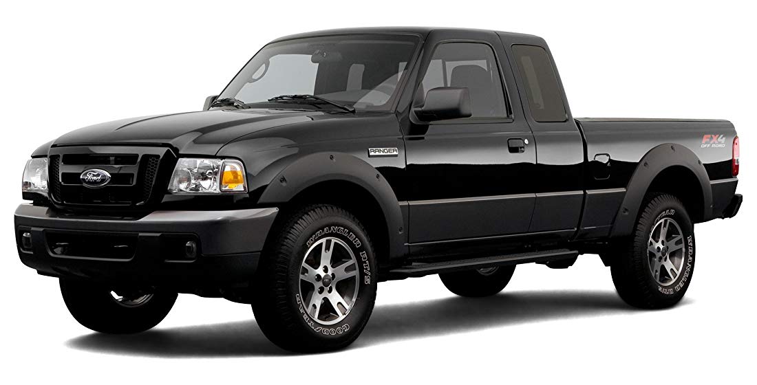 Protection de seuil de porte en acier inoxydable Ford Ranger fabrication 2007 - 2011, carrosserie pick-up