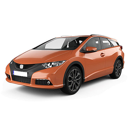 Protection de seuil de porte en acier inoxydable Honda Civic IX fabrication 02.2014 - 12.2017, carrosserie break