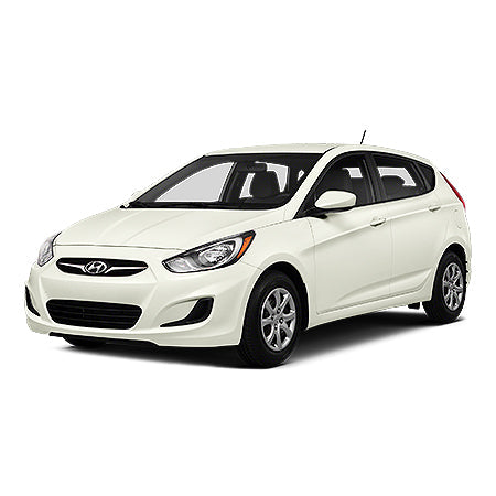 Protection de seuil de porte en acier inoxydable Hyundai Accent fabrication 2006 - 2010, carrosserie berline