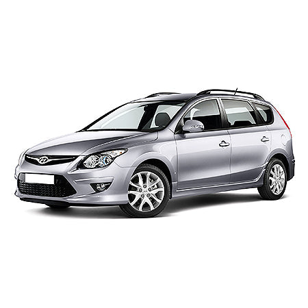 Protection de seuil de porte en acier inoxydable Hyundai I30 I fabrication 2008 - 06.2012, carrosserie break