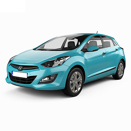 Protection de seuil de porte en acier inoxydable Hyundai I30 II fabrication 02.2012 - 01.2017, carrosserie berline