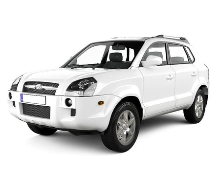 Protection de seuil de porte en acier inoxydable Hyundai Tucson fabrication 2004 - 2009, carrosserie suv