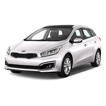 Protection de seuil de porte en acier inoxydable Kia Ceed I fabrication 09.2007 - 08.2012, carrosserie break