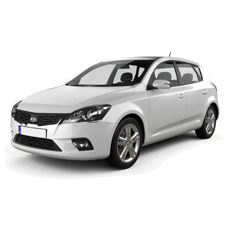 Protection de seuil de porte en acier inoxydable Kia Ceed I fabrication 2007 - 04.2012, carrosserie berline