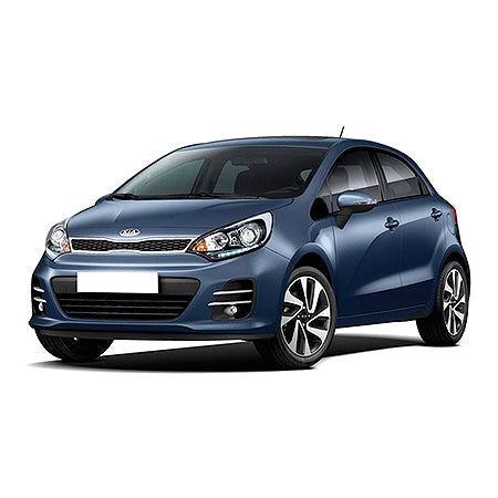 Protection en acier inoxydable pour pédale repos-pied Kia Rio III fabrication 08.2011 - 01.2017, carrosserie berline