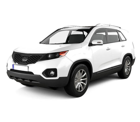 Protection de seuil de porte en acier inoxydable Kia Sorento II fabrication 2013 - 02.2015, carrosserie suv