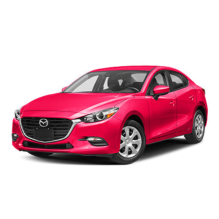 Protection de seuil de porte en acier inoxydable Mazda 3 III fabrication 12.2013 - 02.2019, carrosserie sedán