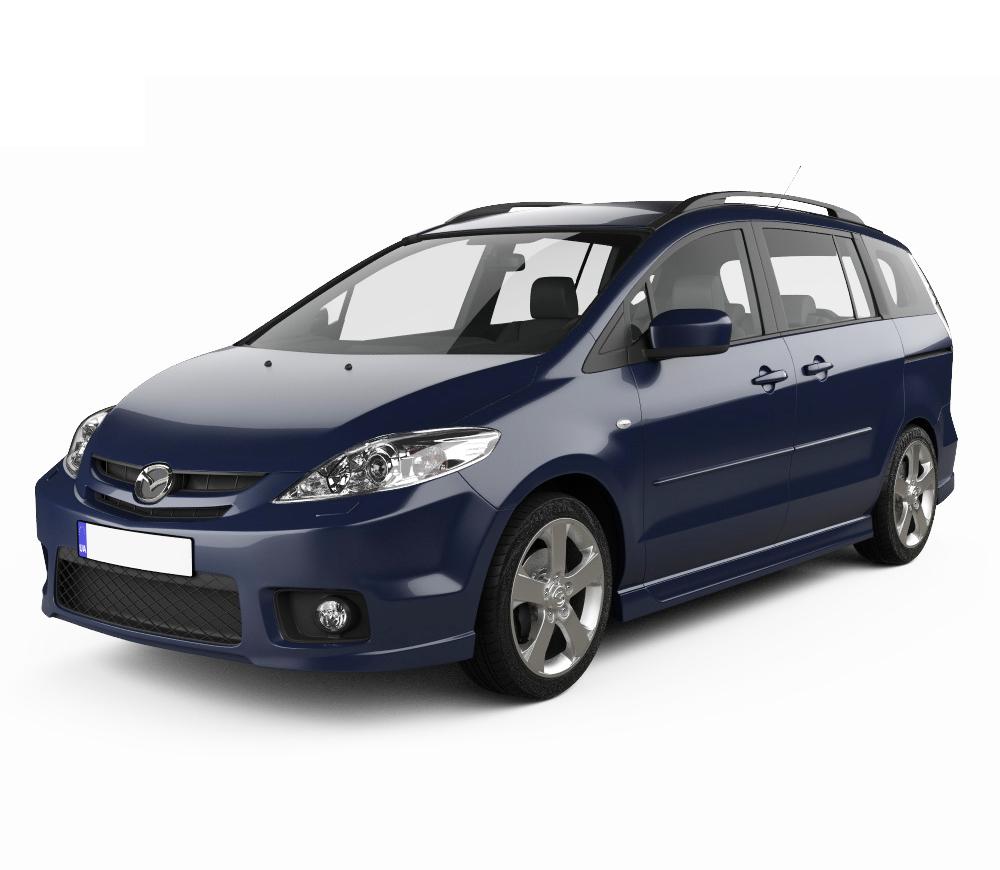 Protection seuil de coffre Mazda 5 I fabrication 2005 - 09.2010, carrosserie van