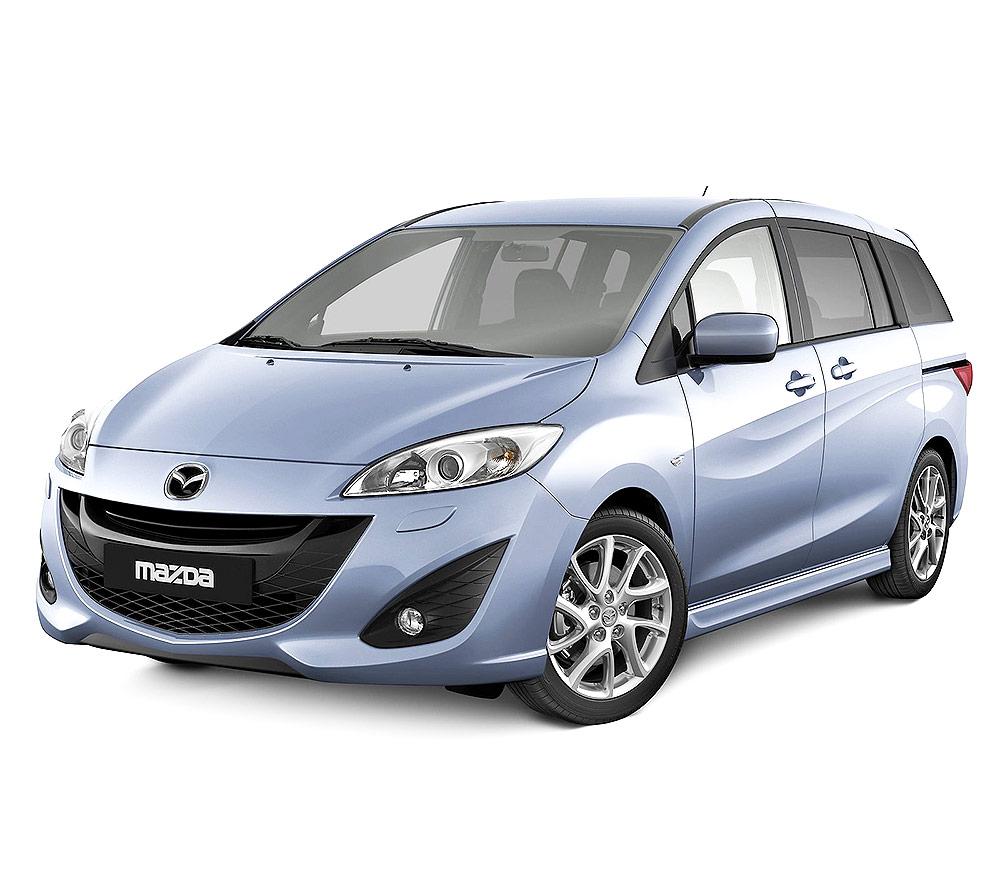 Protection en acier inoxydable pour pédale repos-pied Mazda 5 II fabrication 10.2010 - 2016, carrosserie van
