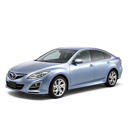 Protection de seuil de porte en acier inoxydable Mazda 6 II fabrication 2008 - 12.2012, carrosserie berline