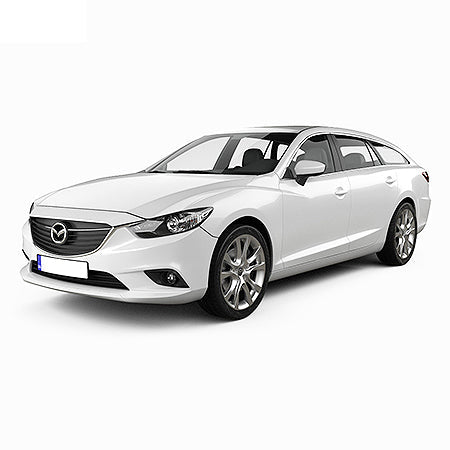 Protection de seuil de porte en acier inoxydable Mazda 6 III fabrication 01.2013 - présent, carrosserie break