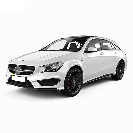 Tapis en moquette de voiture Mercedes CLA I fabrication 01.2015 - 08.2019, carrosserie break