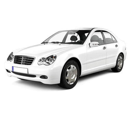 Tapis avec bords relevés Mercedes Classe C W203 fabrication 2001 - 03.2007, carrosserie sedán