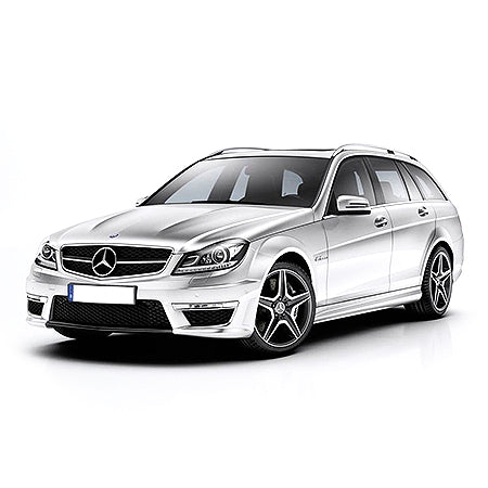 Tapis en moquette de voiture Mercedes Classe C W204 fabrication 06.2011 - 09.2014, carrosserie break