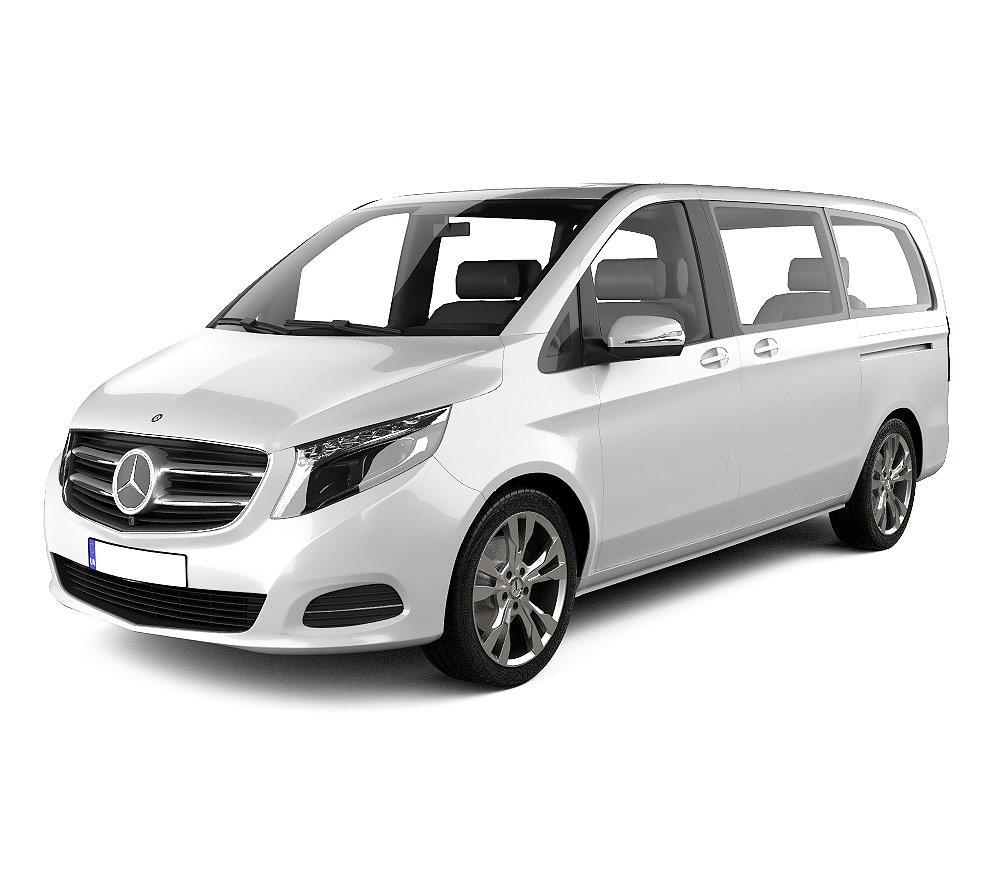 Moulures de carrosserie latérales Mercedes Classe V W447 fabrication 10.2014 - 2023, carrosserie van