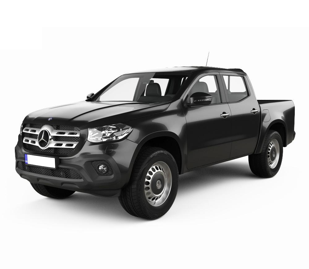 Tapis de voiture Mercedes Classe X Clasa X fabrication 01.2016 - présent, carrosserie pick-up