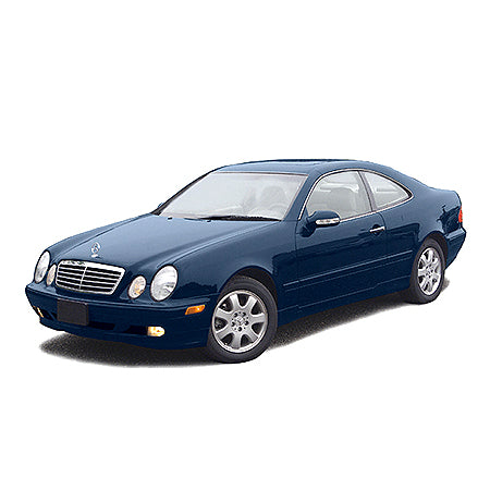 Tapis avec bords relevés Mercedes CLK C209 fabrication 2002 - 2009, carrosserie coupé